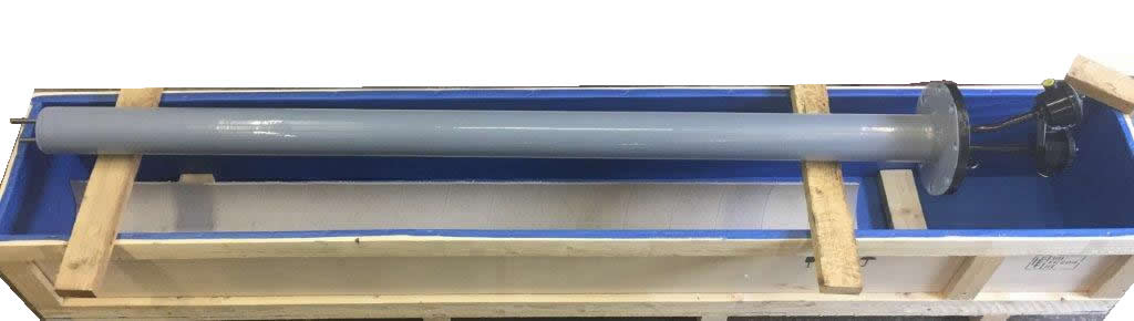 Dual Tantalum Tipped Thermowell for Low Reactivity by EMI Dual Tantalum Tipped Thermowell for Low Reactivity by EMI